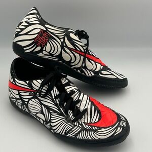 Nike Hypervenom Phelon II IC Neymar Zebra Indoor Soccer Turf Cleats US 6.5 EU39
